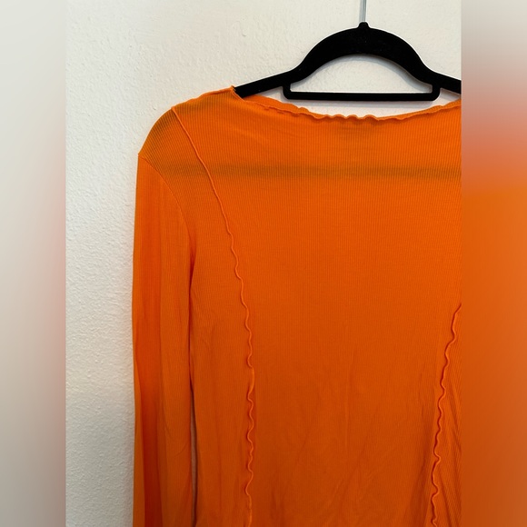& Other Stories Orange Top NWOT - Picture 4 of 6